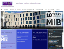 Tablet Screenshot of mib.ac.uk