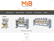 Tablet Screenshot of mib.pt